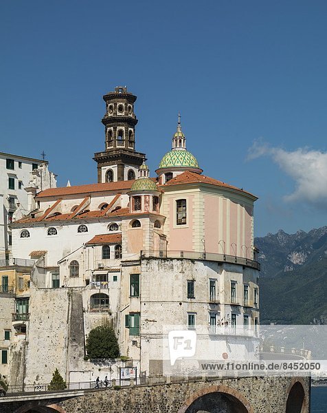 Europa  UNESCO-Welterbe  Amalfiküste  Atrani  Kampanien  Italien