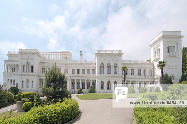 Sommer Palast Schloß Schlösser Krim russisch Ukraine