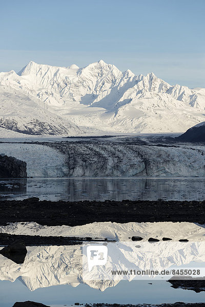 Harvard-Gletscher mit dem Mt. Gilbert Lewis  College Fjord  Prince William Sound  Alaska