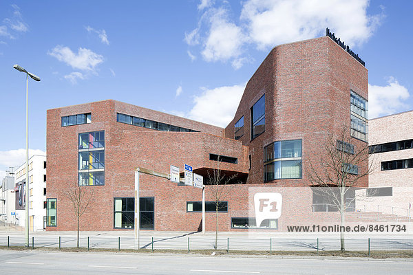 Hochschule am Meer  ehemalige Seemannsschule  Erweiterungsbau  Bremerhaven  Bremen  Deutschland