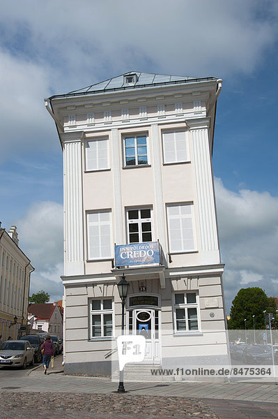 Crooked House  art museum  Tartu  Estonia  Baltic States