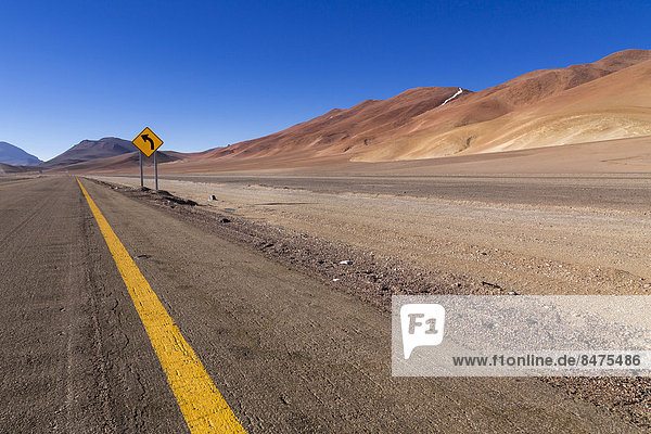 Passstraße Paso de Jama in der Atacama-Wüste  Chile
