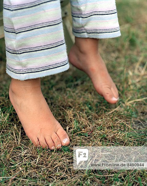 Childs feet  close-up