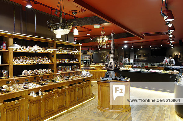 Maison Georges Larnicol chocolate shop  Montmartre  Paris  France