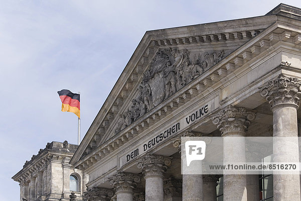 Reichstagsgebäude  Berlin  Deutschland
