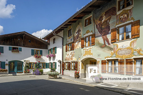 Wohnhaus Bayern Mittenwald Oberbayern Werdenfelser Land