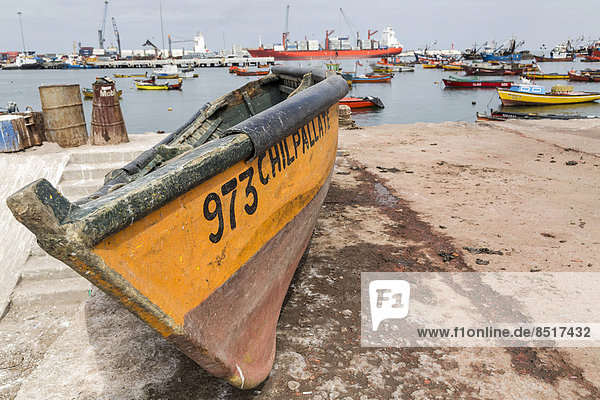 Hafen von Arica  Pazifikküste  nördliches Chile