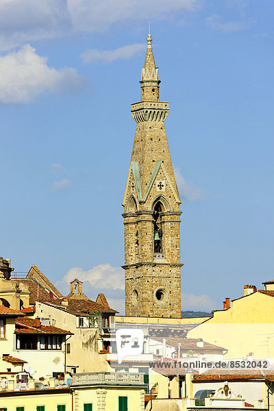 Basilica of Santa Croce  Florence  Tuscany  Italy