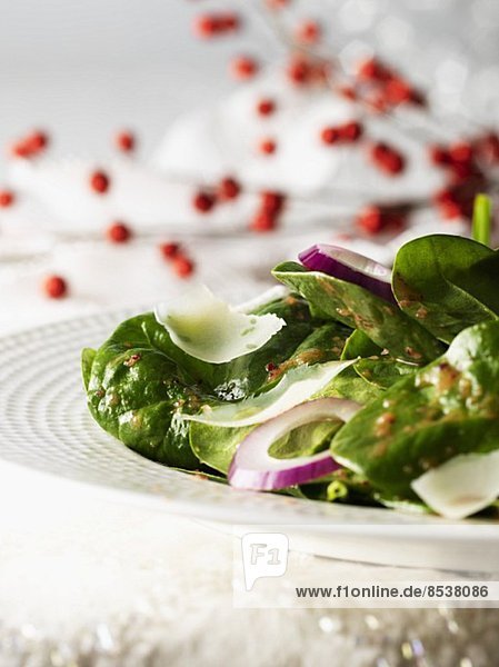 Spinach Salad Cranberry Vinaigrette