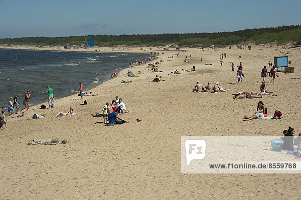 Beach  Palanga  Lithuania  Baltic States