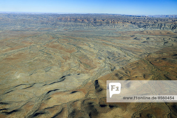 Luftaufnahme  Khomas-Hochland  Namibia
