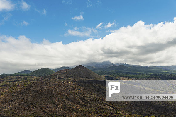 Vulkanlandschaft um Santiago del Teide  Teneriffa  Kanarische Inseln  Spanien