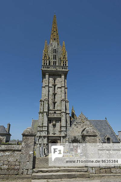 Kirche Marie de Goulven  Goulven  Bretagne  Frankreich