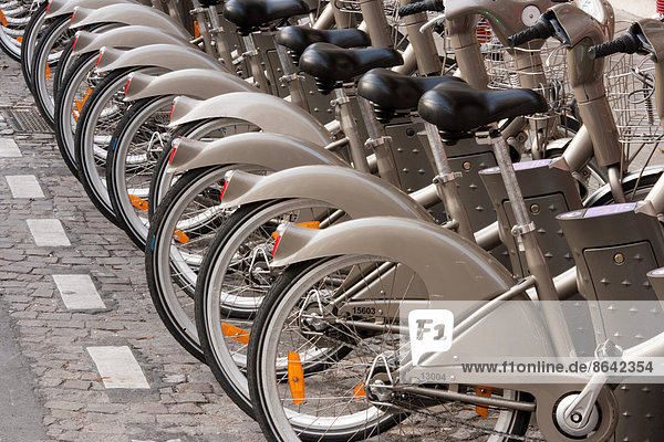 Fahrradverleih  Paris  Frankreich