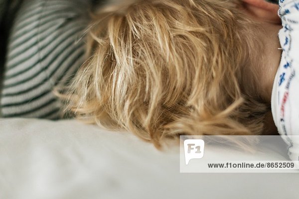 schlafen ,Baby ,blond ,Haar