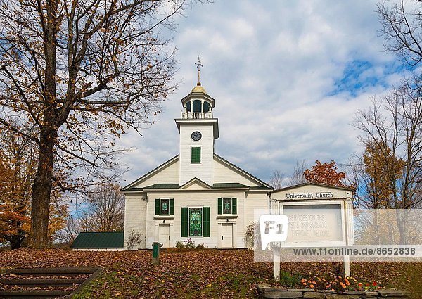 Vereinigte Staaten von Amerika  USA  Kirche  reizen  Süden  Vermont