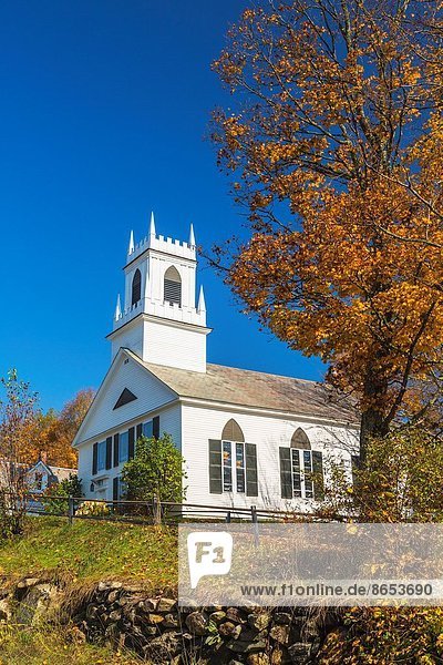 Vereinigte Staaten von Amerika  USA  Kirche  Gemeinschaft  reizen  Vermont  Weston