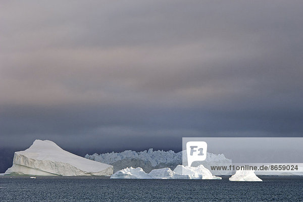 Eisberge in der Baffin Bay.