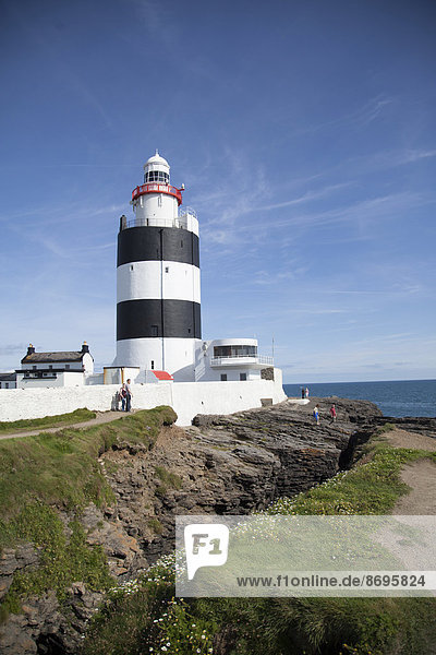 Hook Lighthouse  Hook Peninsula  County Wexford  Irland