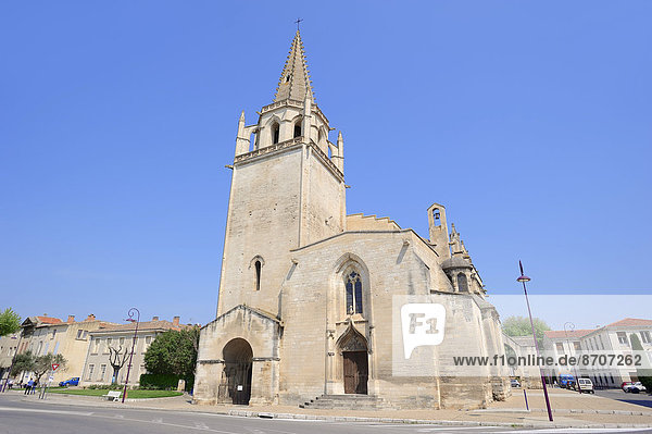 Kirche Collegiale Sainte Marthe Tarascon Bouches-du-Rhone Provence-Alpes-Cote d'Azur Südfrankreich Frankreich
