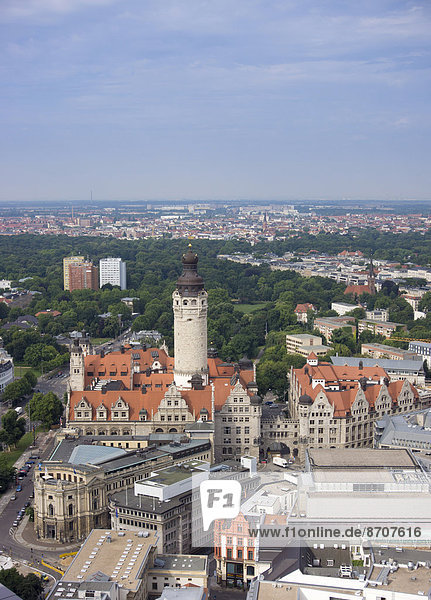 Deutschland Leipzig Sachsen