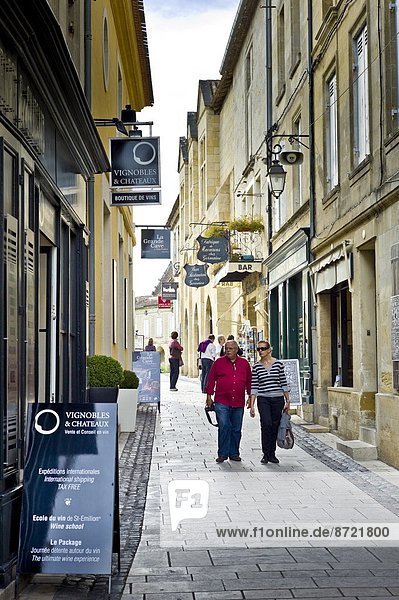 Frankreich Tourist spazierengehen spazieren gehen Geographie Bordeaux