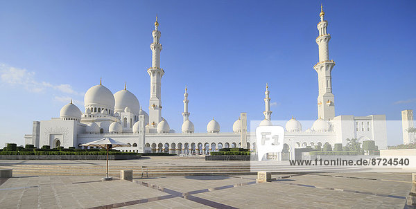 Sheikh-Zayed-Moschee  Abu Dhabi  Emirat Abu Dhabi  Vereinigte Arabische Emirate