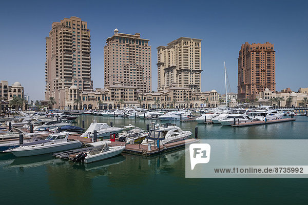 Vereinigte Arabische Emirate VAE Jachthafen Doha