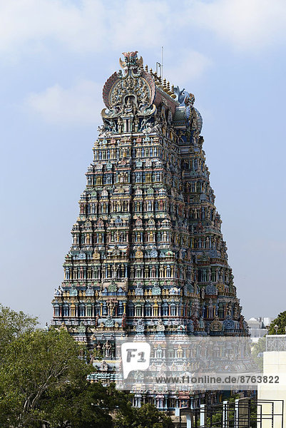 Minakshi-Tempel  Madurai  Tamil Nadu  Südindien  Indien