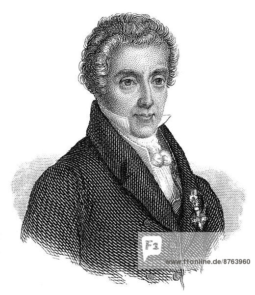 Luigi Cherubini  1760 - 1842  italienischer Komponist  historisches Porträt