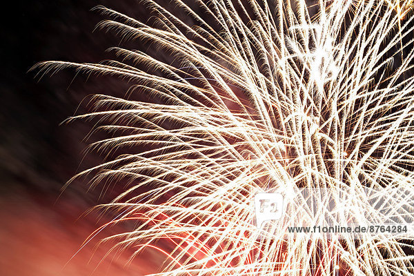 Fireworks display  Augusta  Western Australia  Australia