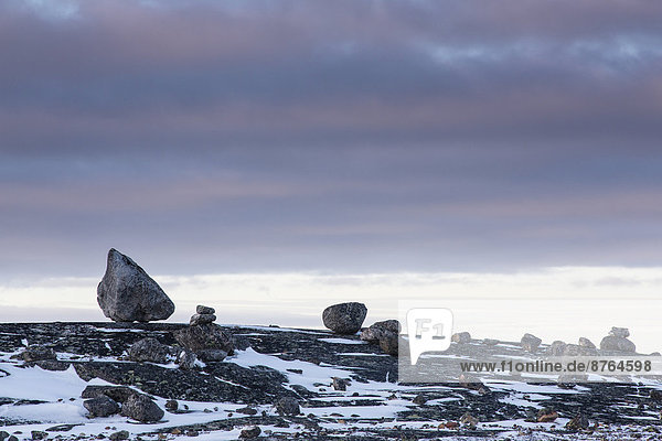 Striking rocks near Karlebotn  Varangerfjord  Finnmark  Norway