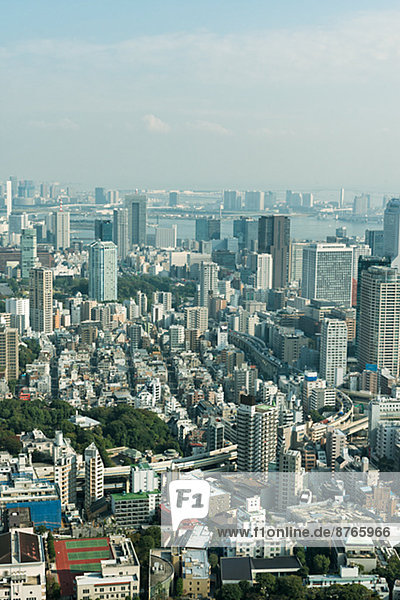 Stadtansicht Stadtansichten Tokyo Hauptstadt Japan