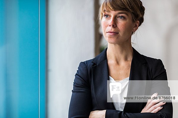 Portrait of young businesswoman  Stockholm  Sweden