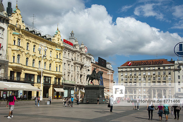 Zagreb Hauptstadt Kroatien