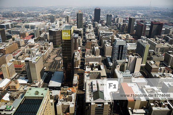 South Africa  Johannesburg  Overview of downtown