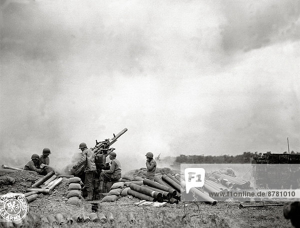 Frankreich  Europa  Teamwork  Geschichte  Krieg  eindringen  Munition  Batterie  Juni  Normandie  Zweiter Weltkrieg  II.