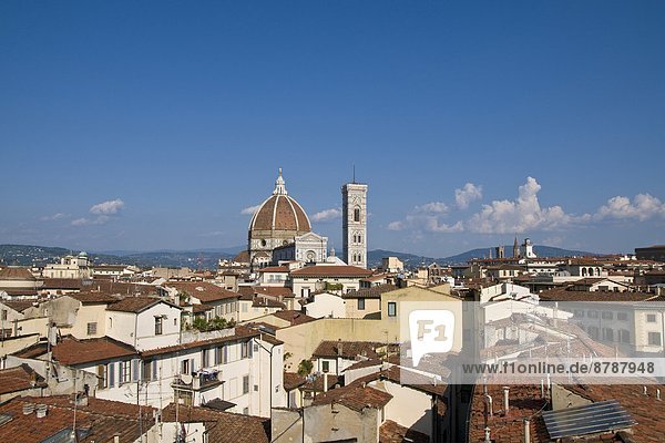Italy  Tuscany  Florence  landscape  Santa Maria del fiore or Duomo                                                                                                                                     