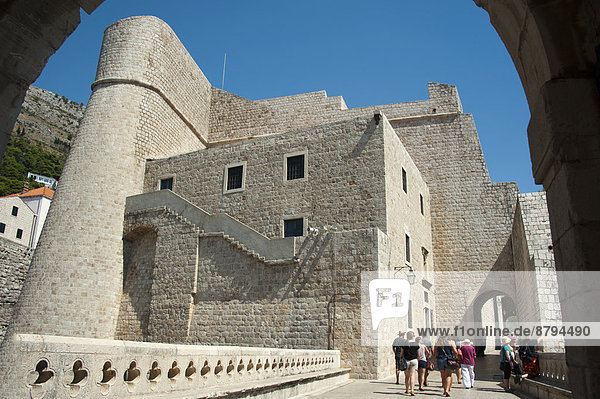 Revelin Fortress  historic centre  Dubrovnik  Dalmatia  Croatia