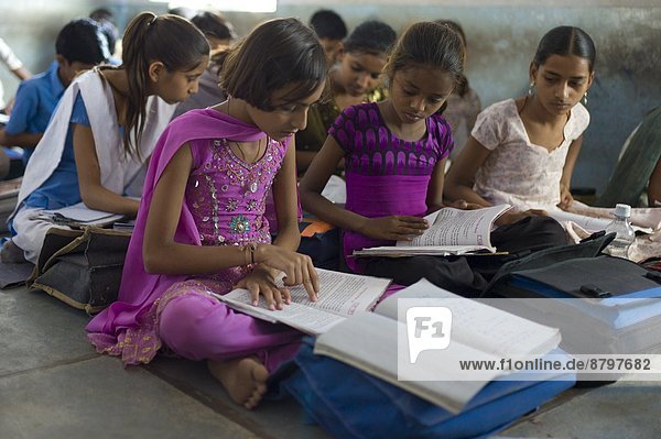 lernen  Dorf  Indianer  Schule  englisch  Rajasthan