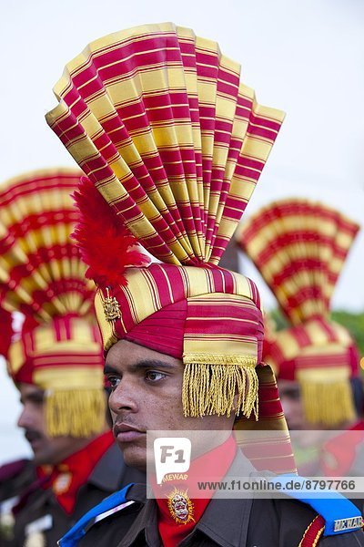 Zeremonie  Wachmann  Indien  Rajasthan  Udaipur