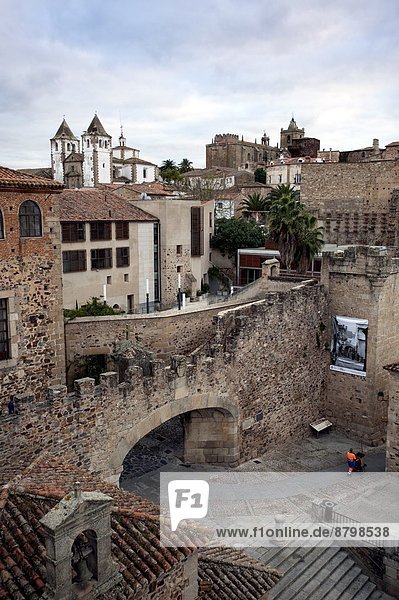 Europa  UNESCO-Welterbe  Caceres  Extremadura  Spanien