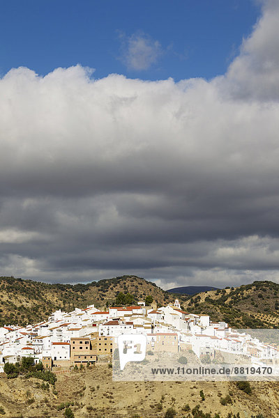 Stadt weiß Andalusien Spanien