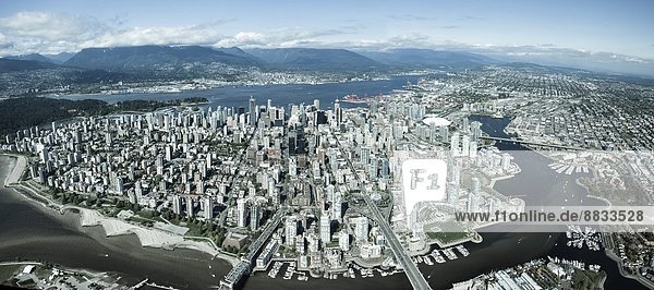 Kanada  Vancouver  Luftaufnahme