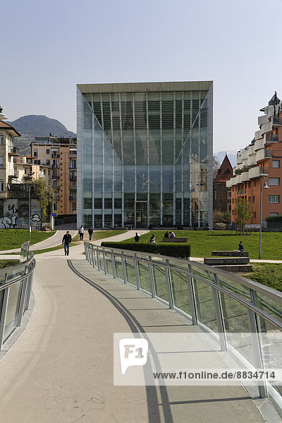 Italien  Südtirol  Trentino-Südtirol  Bozen  Museum für Moderne Kunst am Fluss Eisack