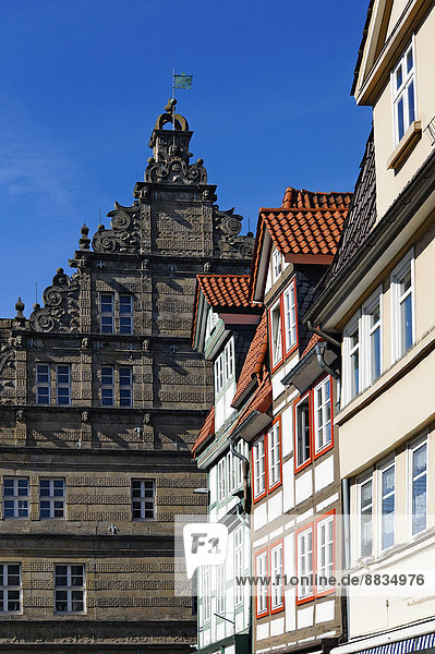 Deutschland  Niedersachsen  Hameln  Altstadt  Altes Rathaus  Historische Gebäude