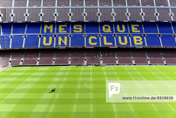 Camp Nou Stadion  Barcelona  Katalonien  Spanien