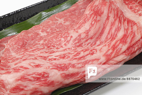 Raw Japanese beef