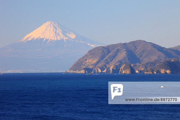 View of Mount Fuji  Shizuoka Prefecture  Japan