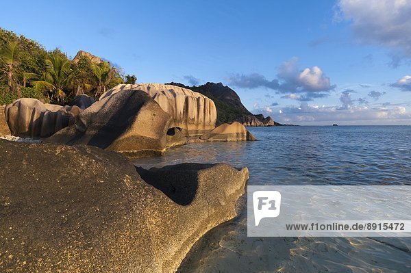 Anse Source d'Argent beach  La Digue  Seychelles  Indian Ocean  Africa